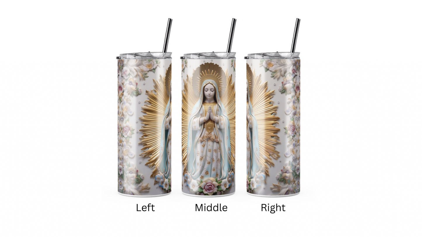 Porcelain Virgin De Guadalupe