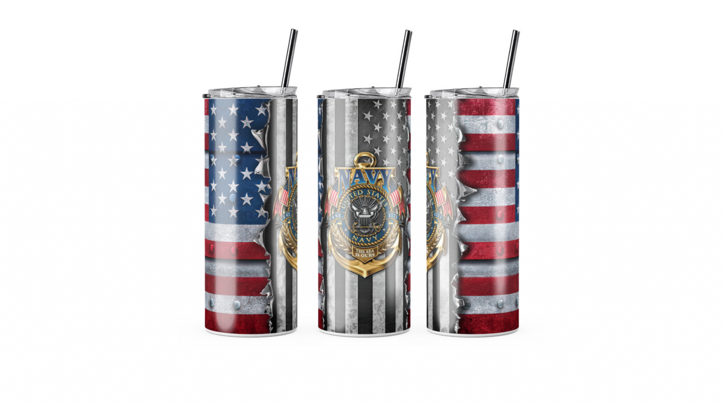 United States Navy Tumbler