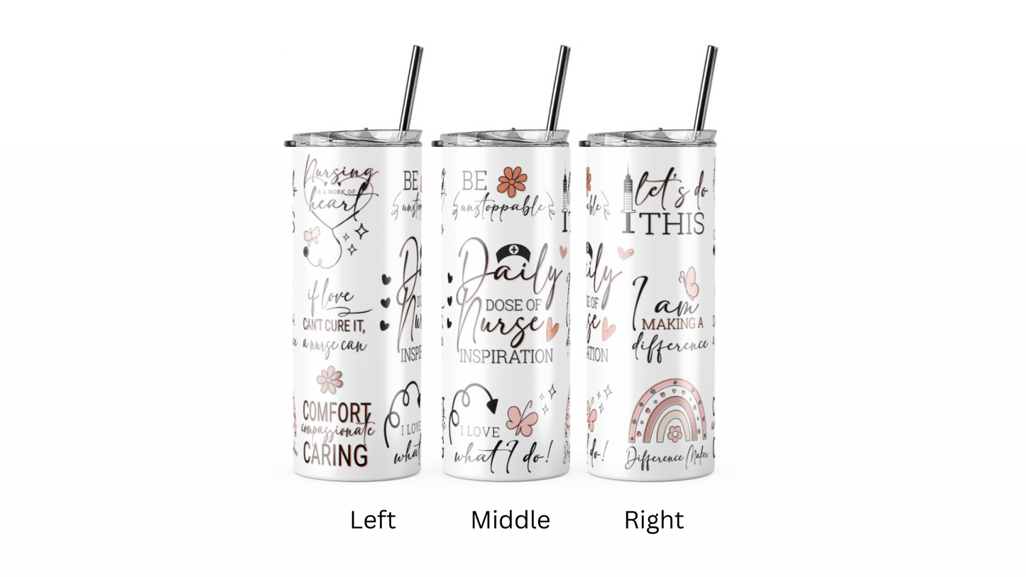 Nurse Inspiration Tumbler