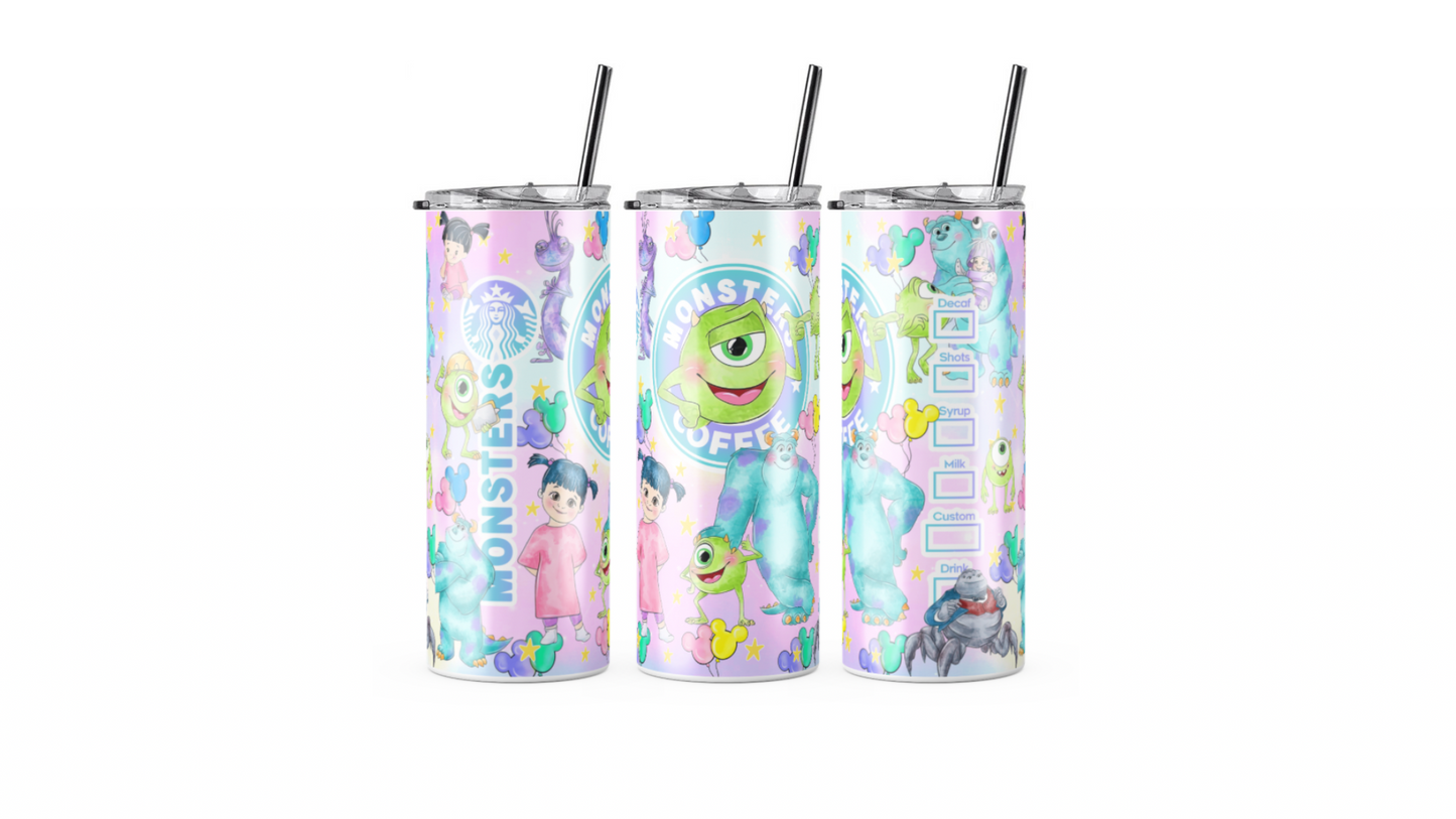 Monsters 20oz Stainless Steel Tumbler