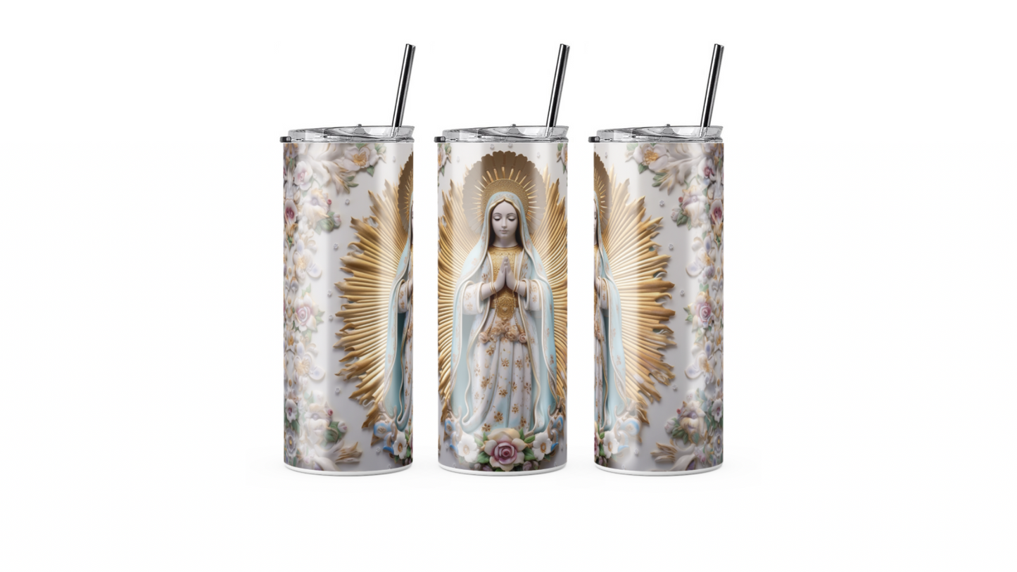 Porcelain Virgin De Guadalupe