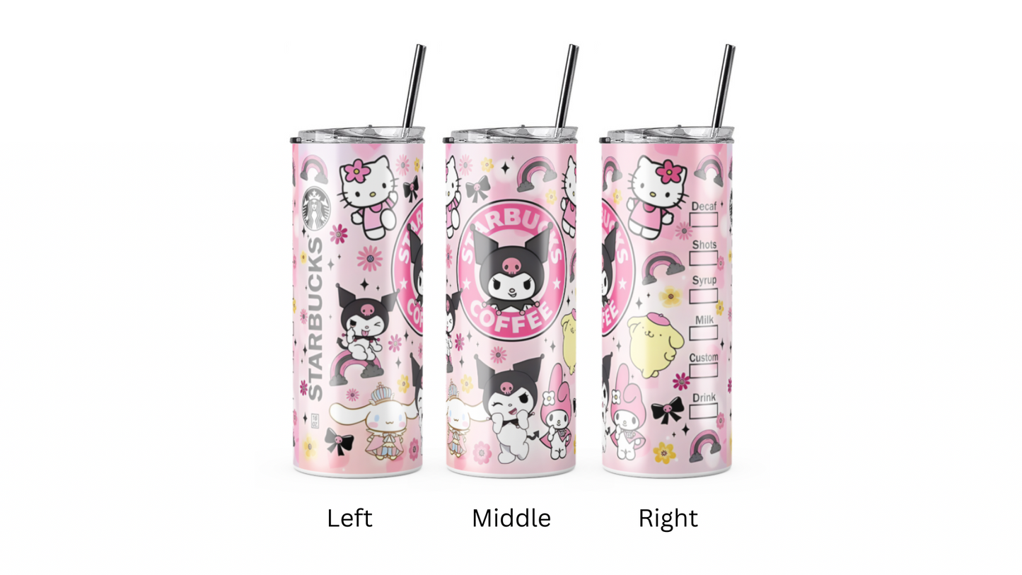 Kitty and Friends 20oz Tumbler