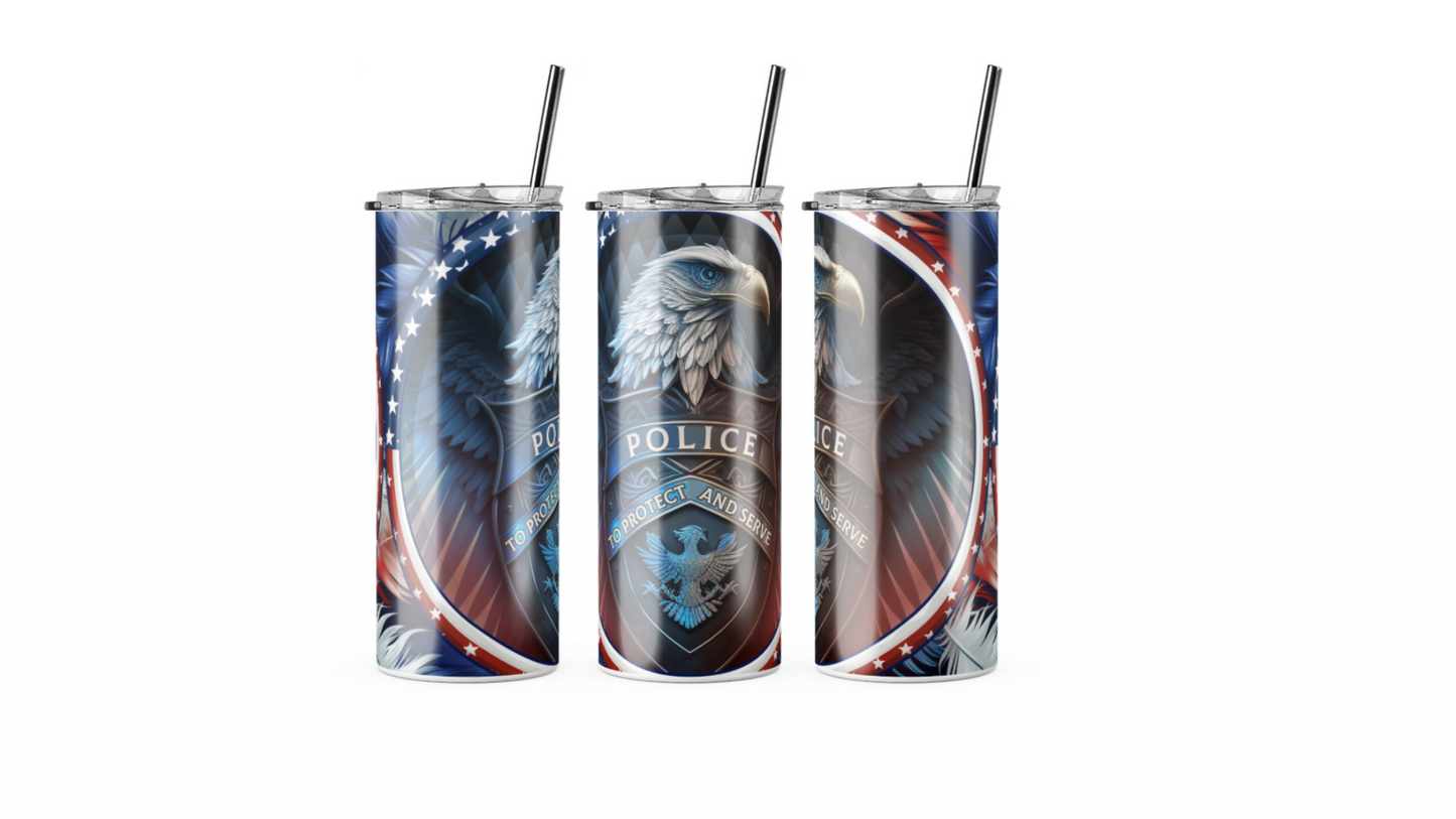 Police Tumbler
