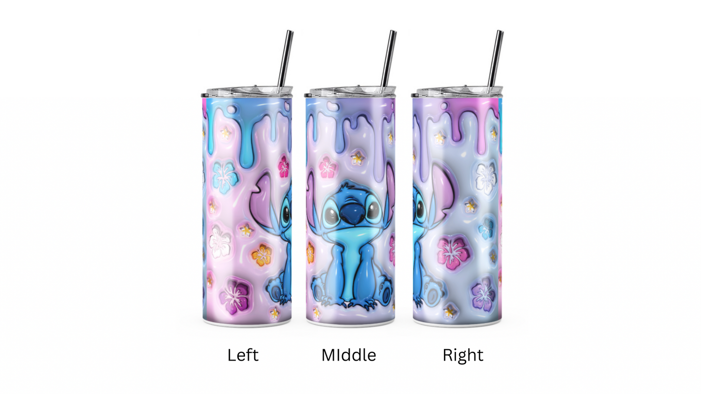 3D Alien Tumbler