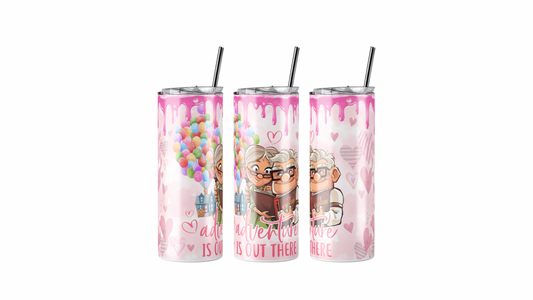 Ellie and Carl Valentine Tumbler